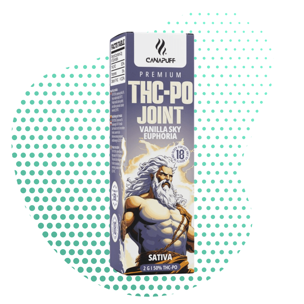 THC PO Joint Vanilla Sky Euphoria 50 % 2 g