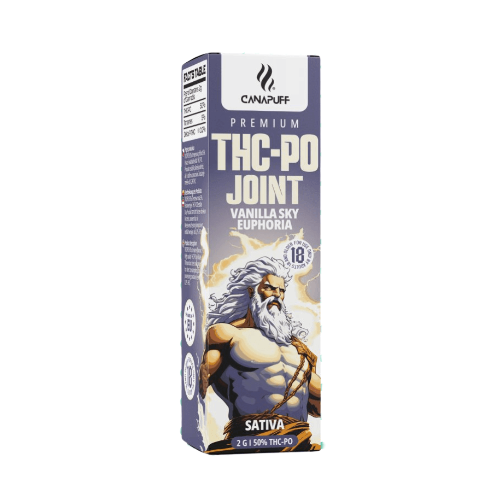 THC-PO 50% Joint 2g Vanilla Sky Euphoria