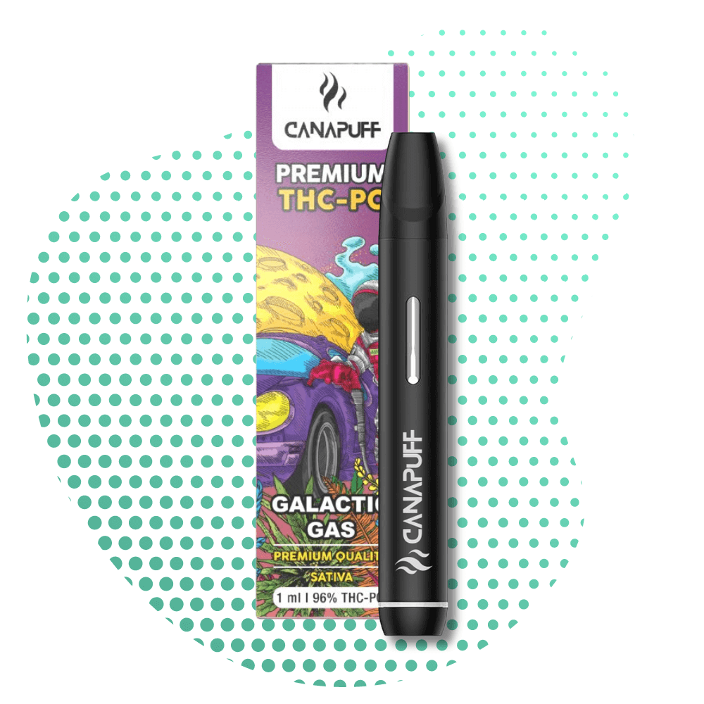 Galactic Gas 79% THC PO Canapuff Egyszeri HasznĂĄlat 1ml