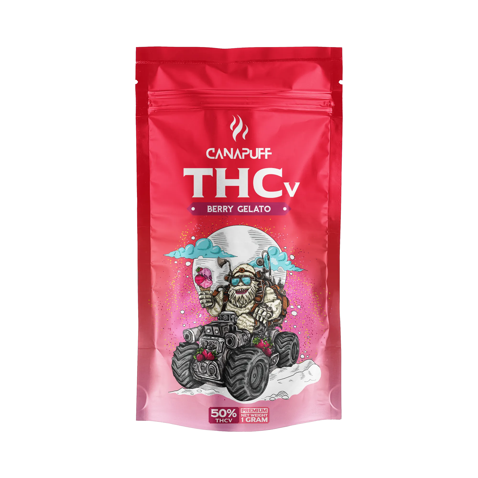 Canapuff - Berry Gelato 50% - THCv Fiori-Canapuff