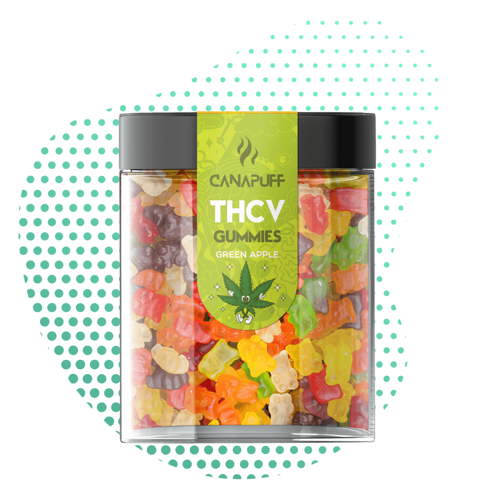 Canapuff - Gummies THCv - Green Apple Canapuff