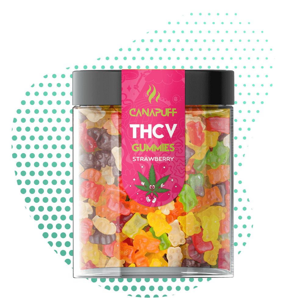 Canapuff - Gummies THCv - Fraise Canapuff