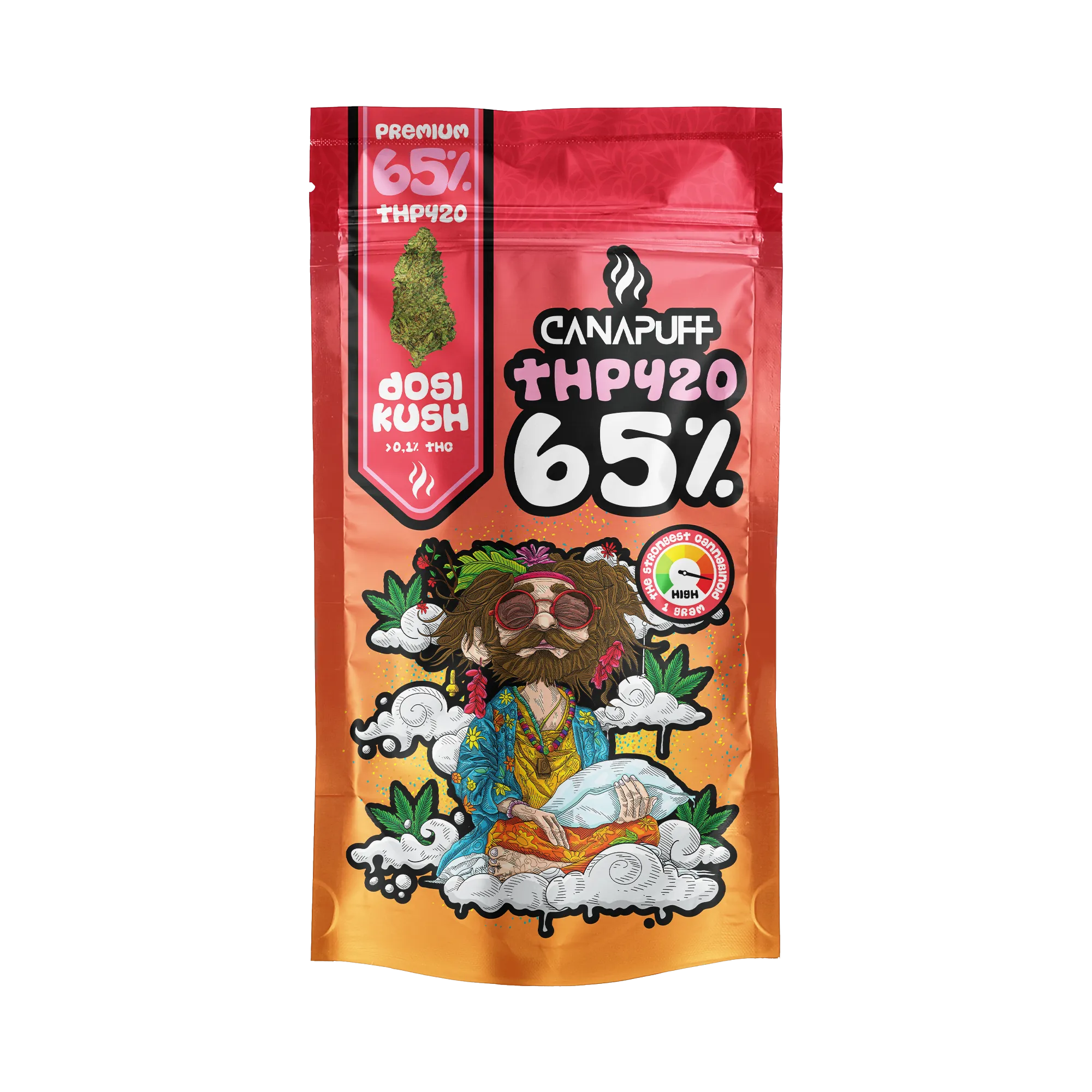 Canapuff - Dosi Kush 65% - THP420 Flores-Canapuff