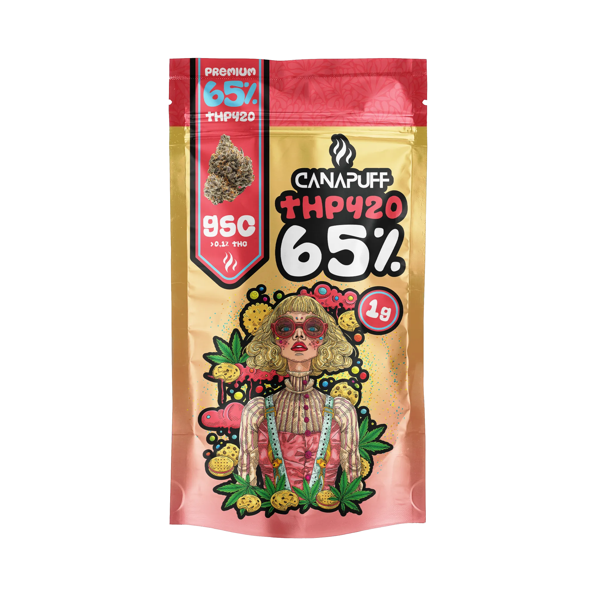 Canapuff - GSC 65% - THP420 Flores-Canapuff