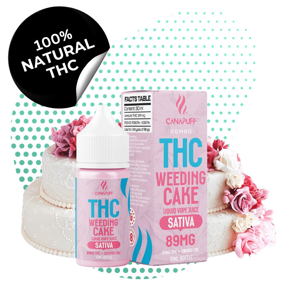 THC Liquid Wedding Cake Sativa