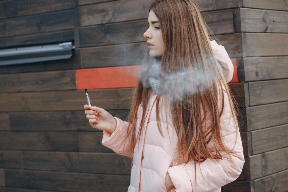 Vrouw Vape