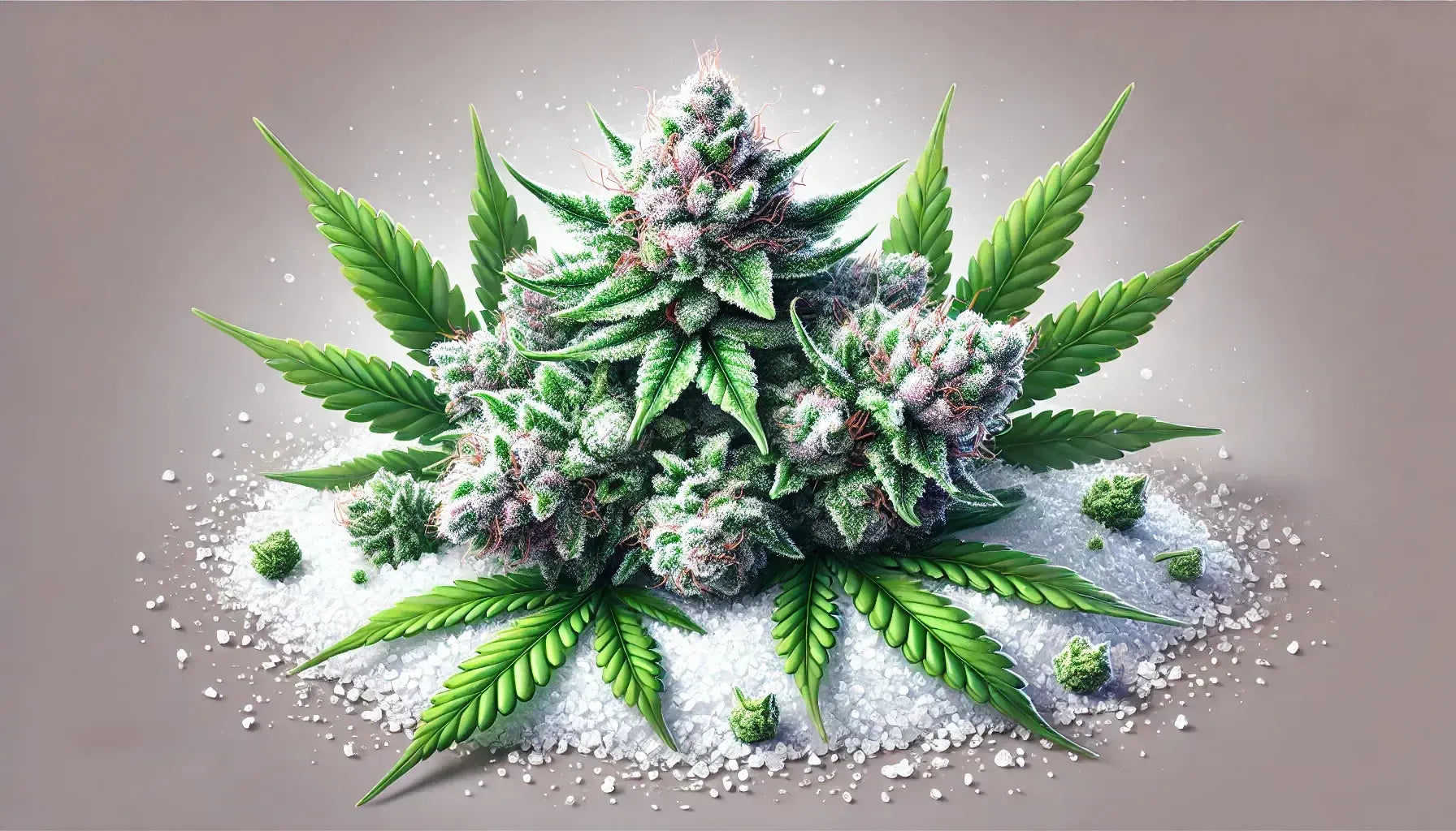 Snowcaps Weed: Allt du behöver veta om denna frostiga Cannabis Strain-Canapuff