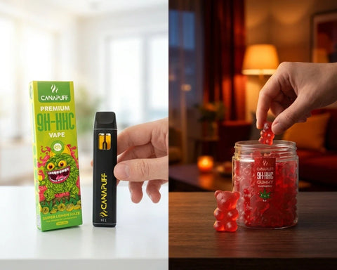 vapes vs Gumicukorkák: Melyik kannabinoid-formátum a megfelelő számodra?