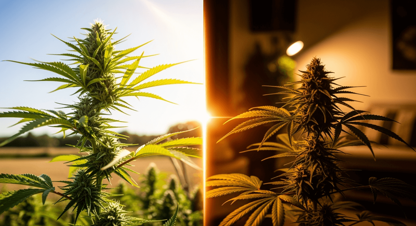 What is the difference between Sativa and Indica