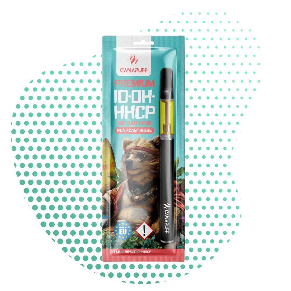 Canapuff - Big Bad Bear - 10-OH-HHCP 95% - Pen+Cartridge Canapuff