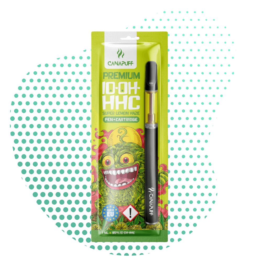 Canapuff - Super Lemon Haze 10-OH-HHC 95% - Pen+Cartridge Canapuff