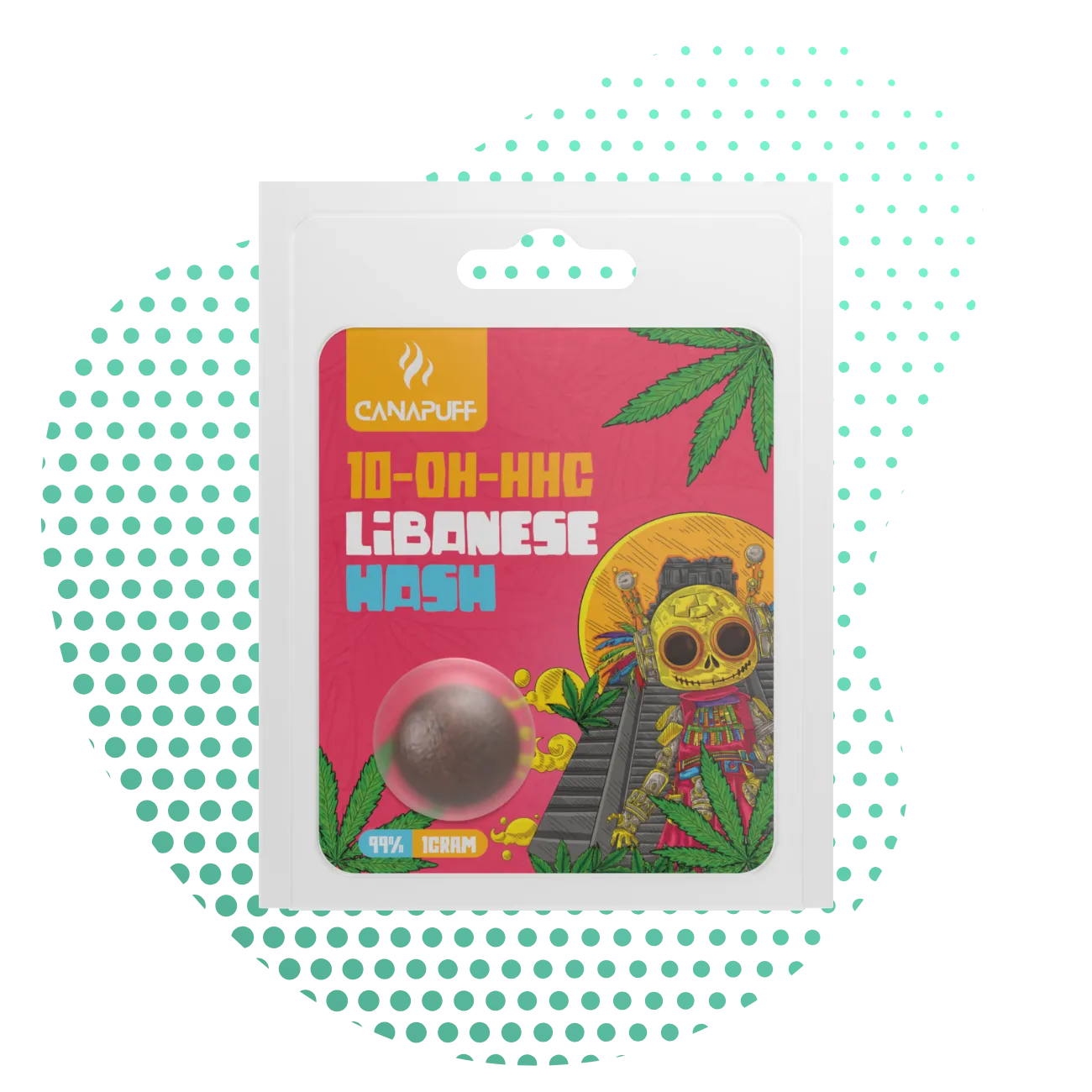 Hash - Libanese - 10-OH-HHC 99%-Canapuff