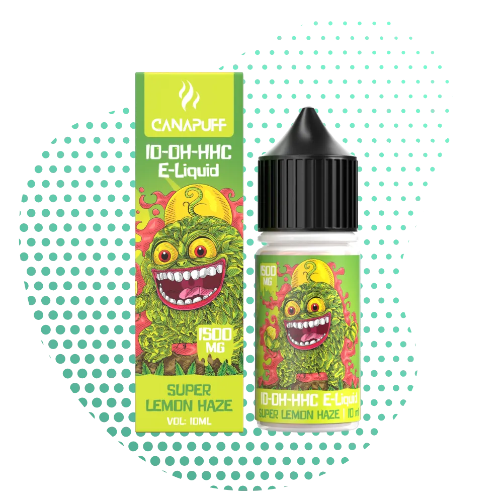 Shop 10-oh HHC Liquid 1% 500mg Super Lemon Haze - Canapuff