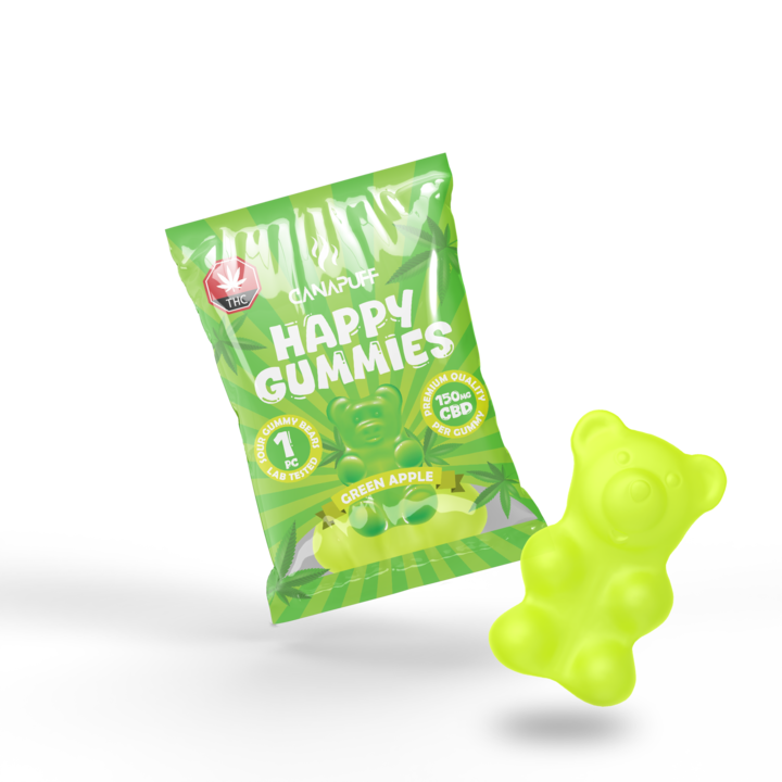 Canapuff - CBD Gummies - Mela Verde