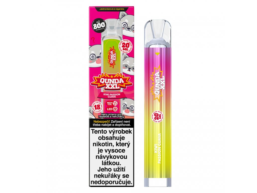 Qunda XXL Kiwi Passion Guava - Nicotine Vape