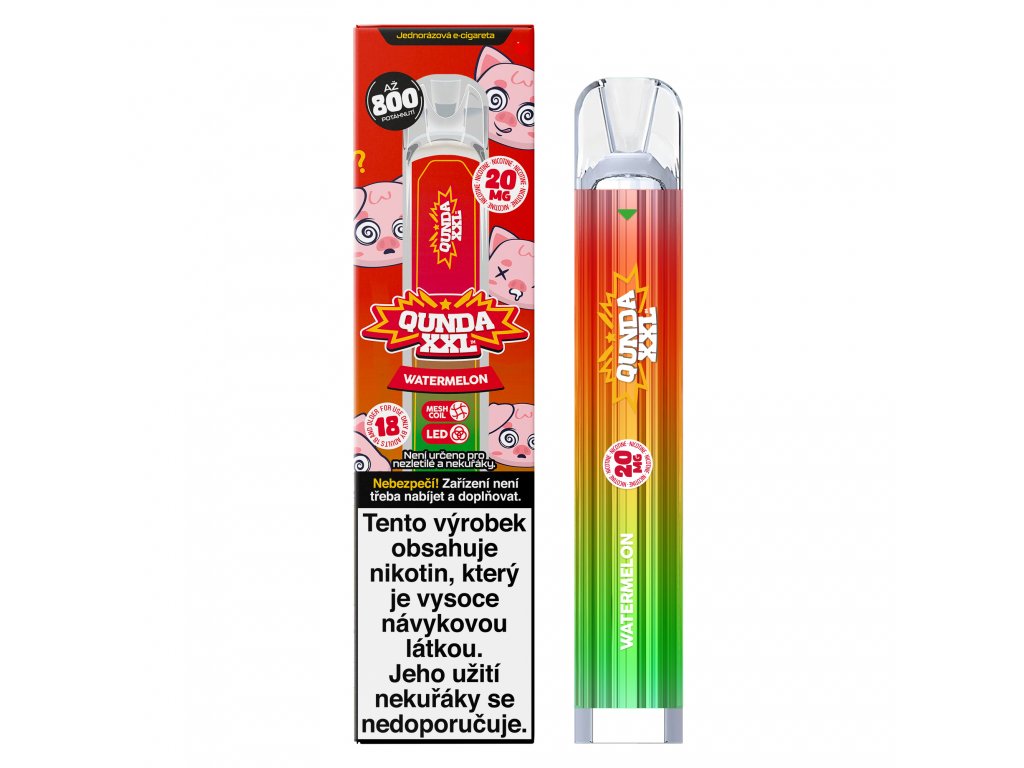 Qunda XXL Watermelon - Nicotine Vape