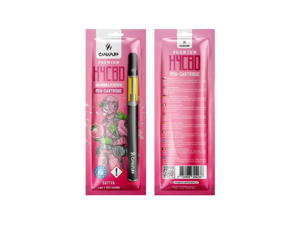 Dabbalicious - H4CBD 95% - Pen+Cartridge