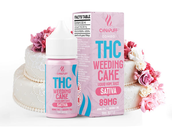 Wedding Cake, sweet flavor & strong effects Liquid 89mg