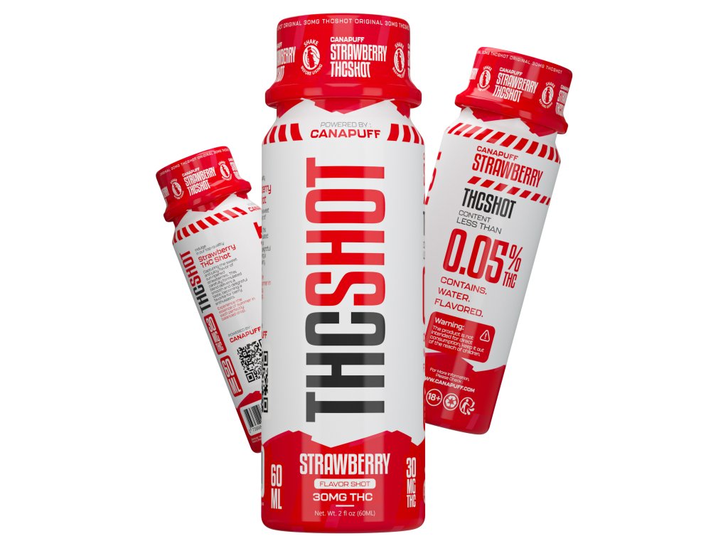Canapuff THC SHOT - Eper 60ml