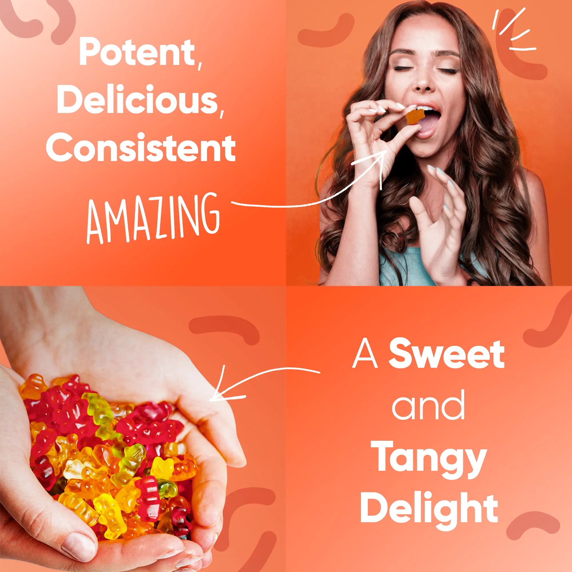 THC Gummies Orange