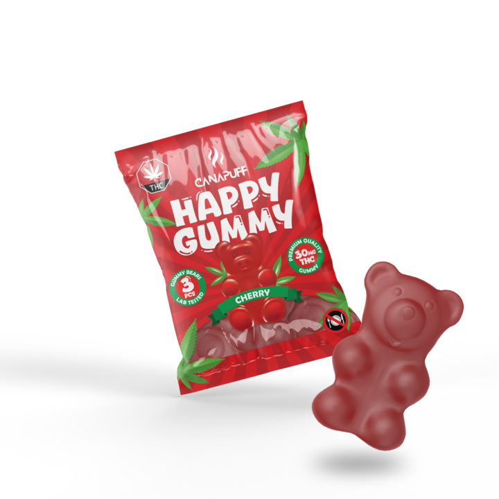 THC Gummies κεράσι