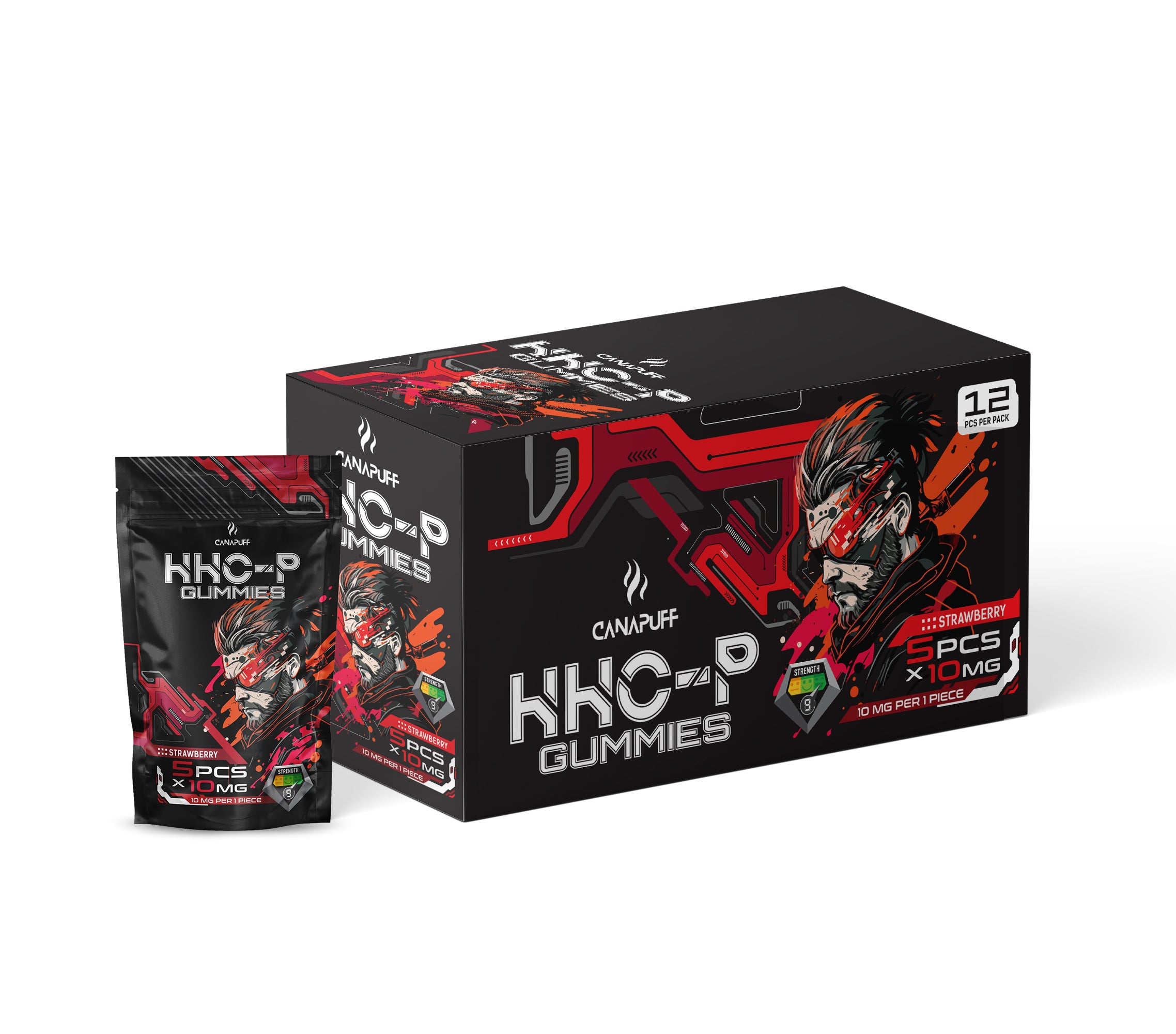 HHC-P Gummies - Strawberry Bliss 🍓| Get Yours Now