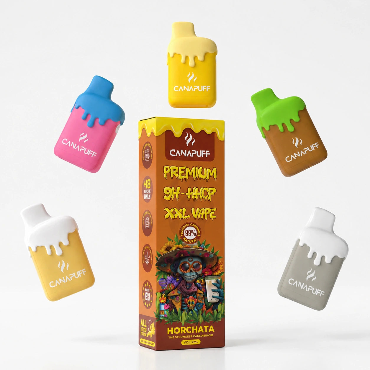 9H-HHCP XXL Waporyzator Horchata 99% 2ml