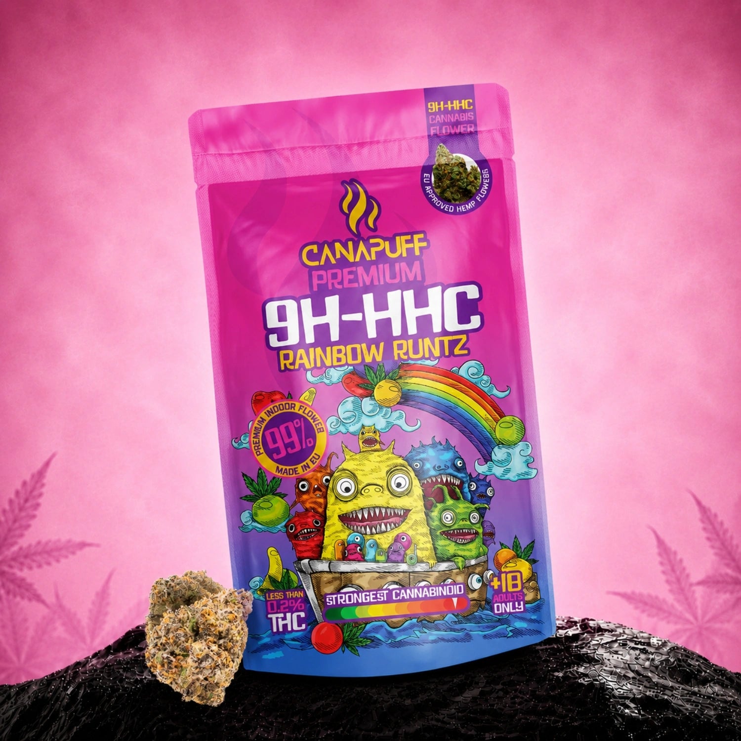 9H-HHC flori Rainbow Runtz 99%