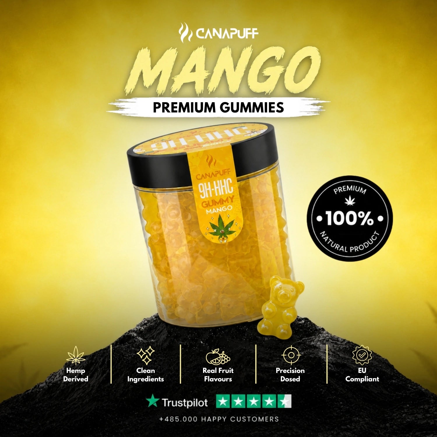 9H-HHC Gummies Mango
