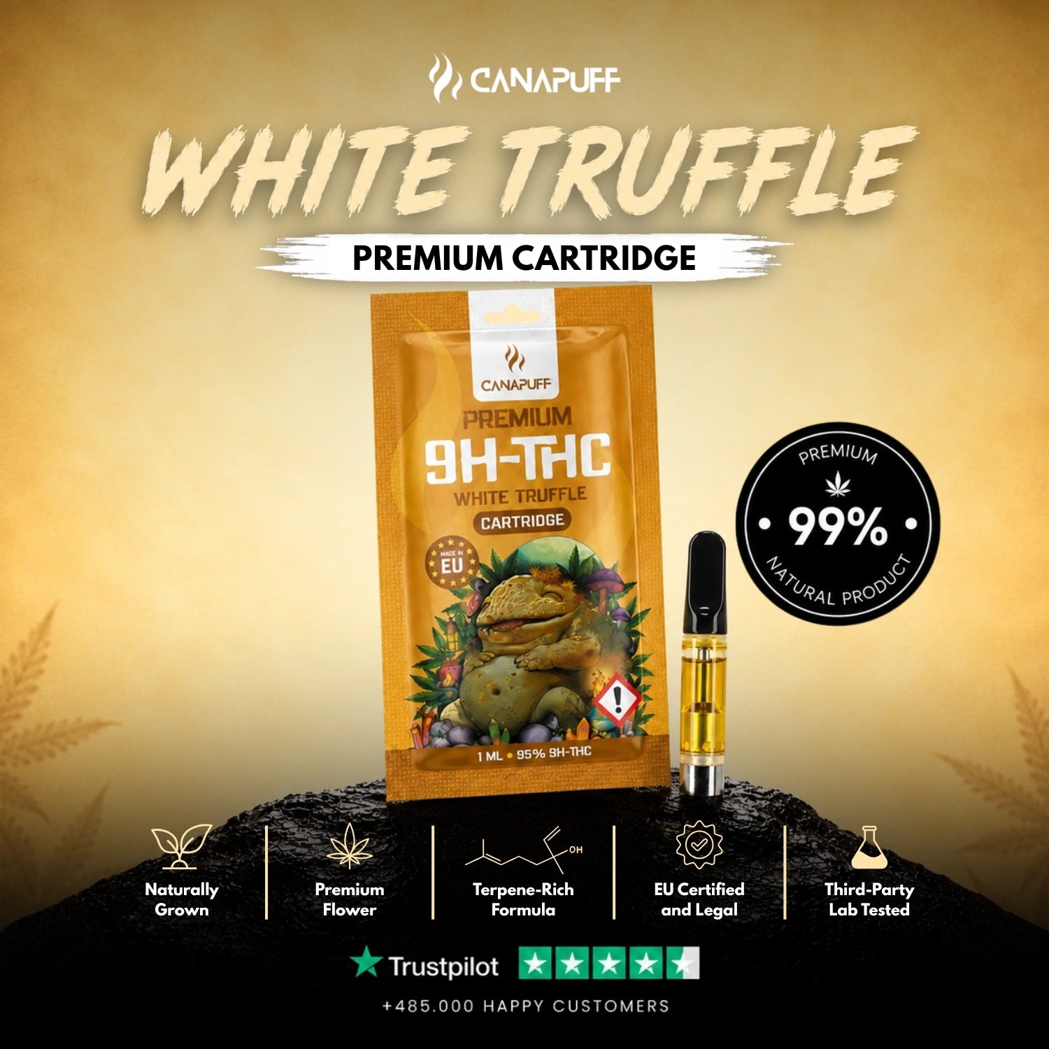 9H-THC Uložak White Truffle 95%