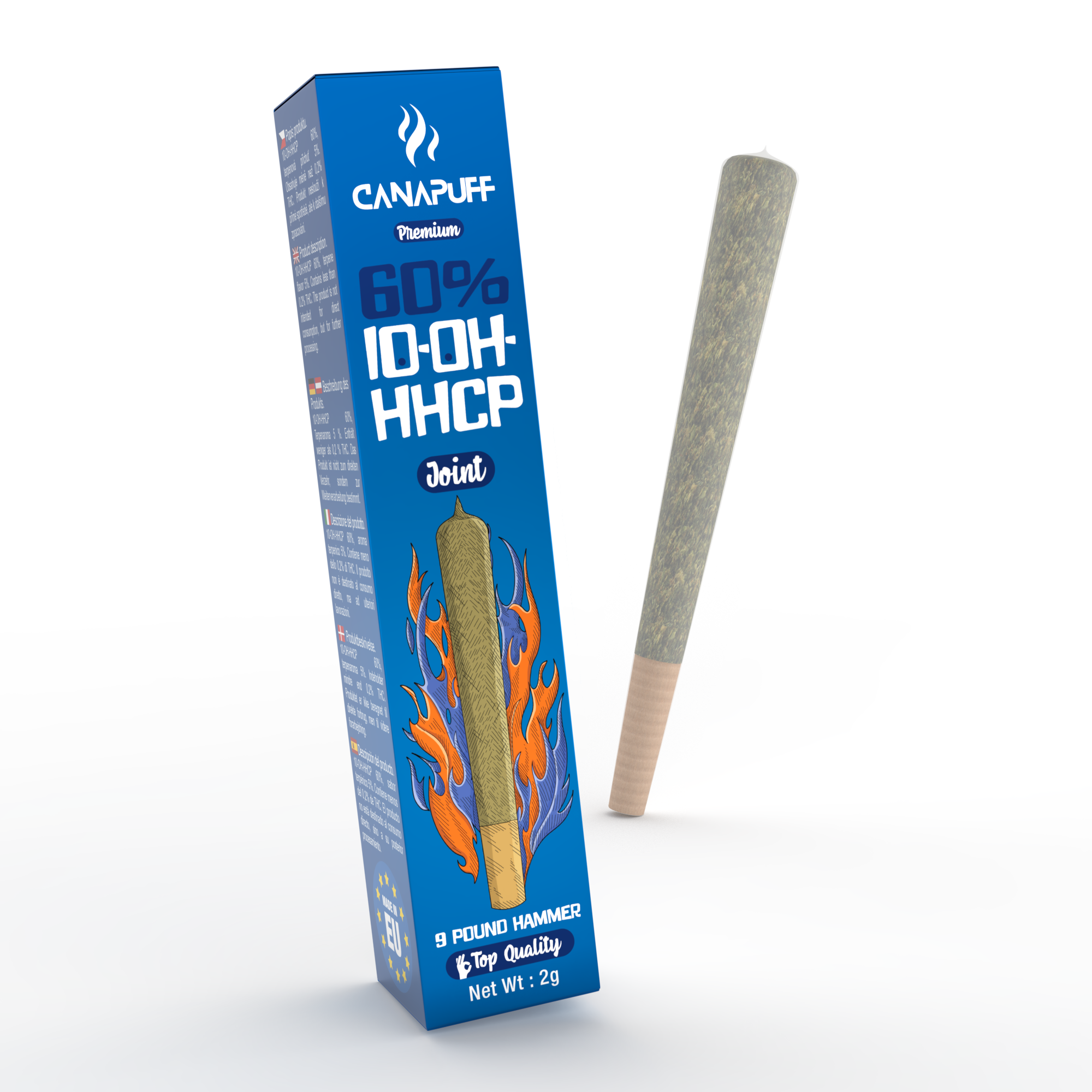 Martello da 9 libbre 60% 10-OH-HHCP Joint 2g