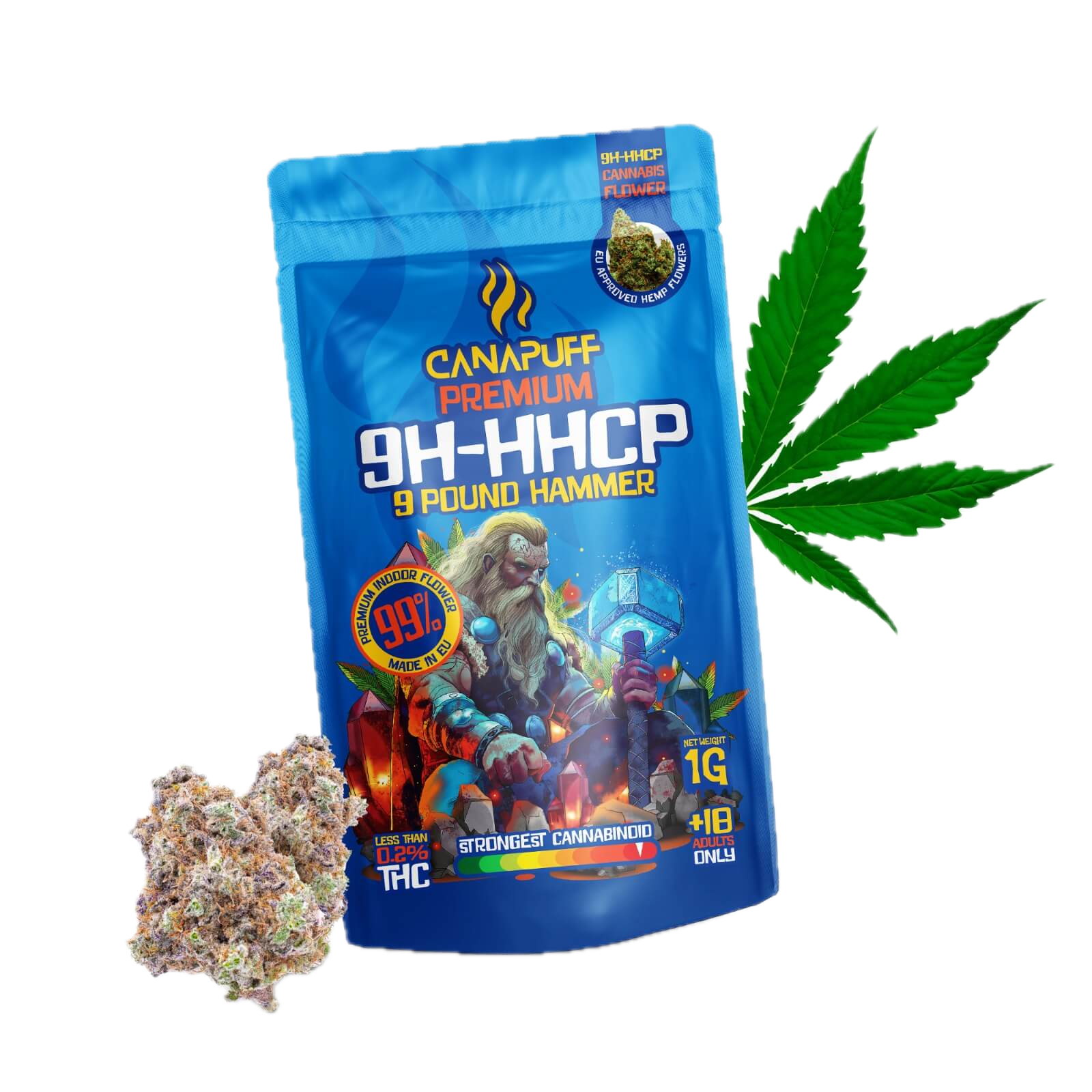 9h-HHCP Bloemen 9 Pound Hammer 99%