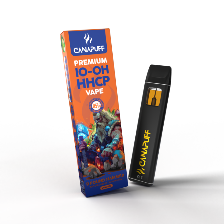 9 Pound Hammer 95% 10-OH-HHCP - Canapuff - Vape - 1ml