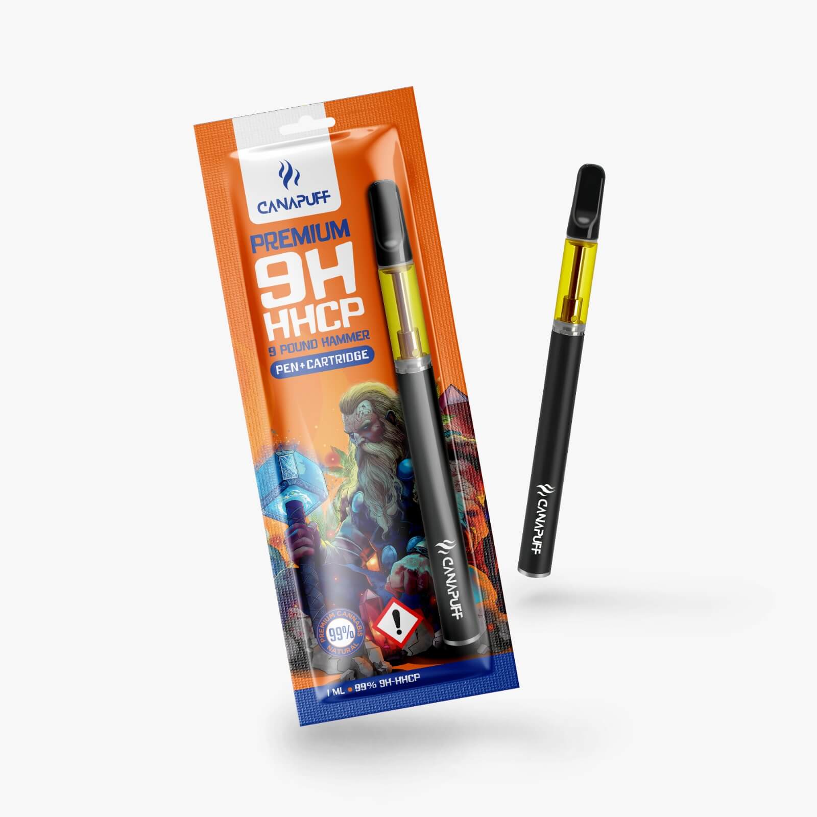 9H-HHCP Pen+Cartridge 9 Pound Hammer 99%