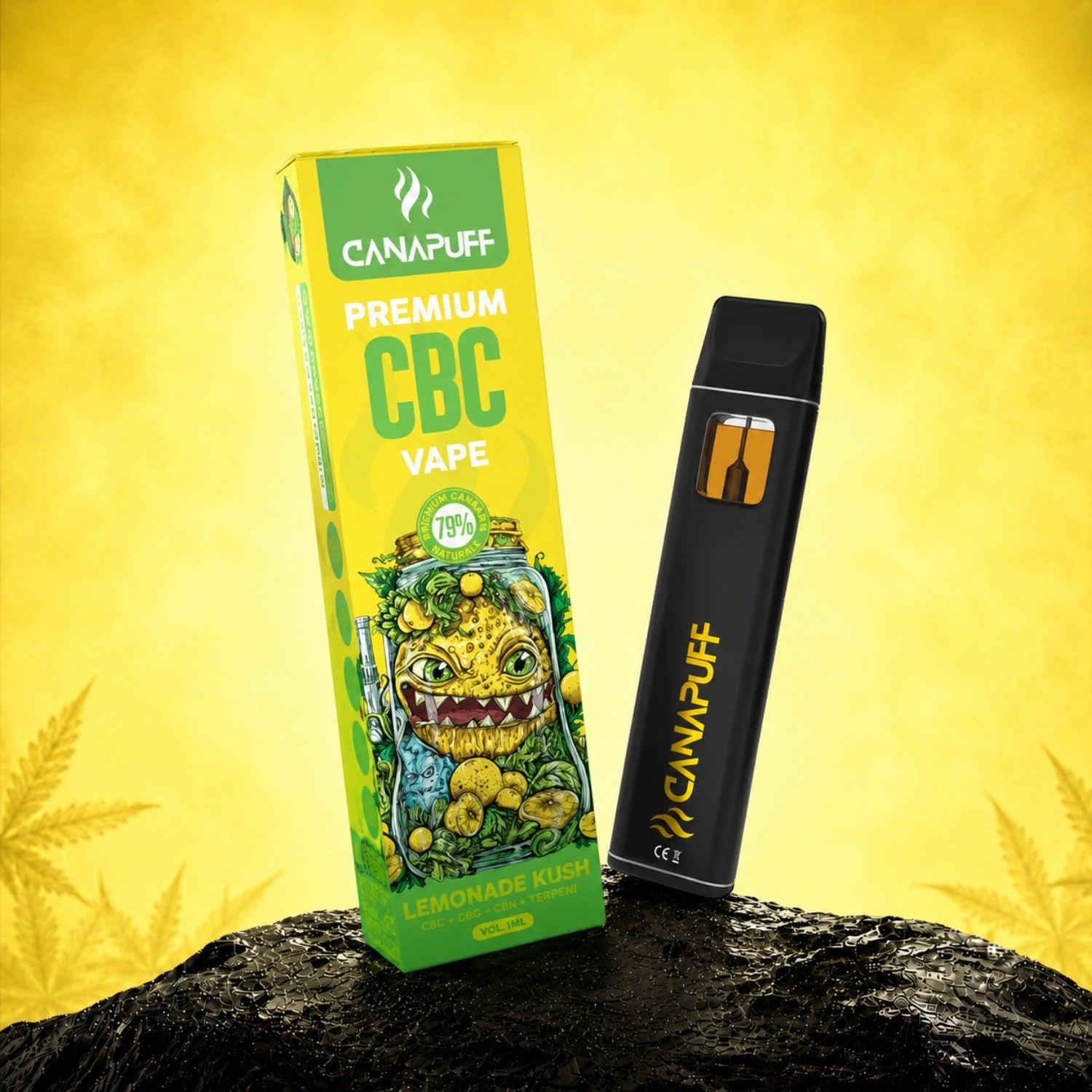 CBC Vape Λεμονάδα Kush 79% 1 ml