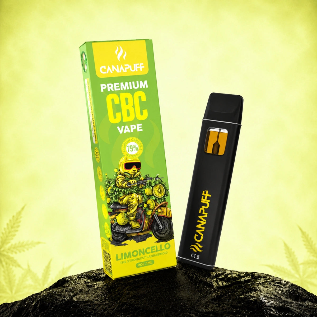 cbc disposable vape Limoncello 79% CBC