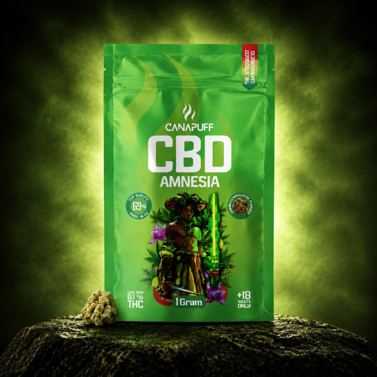 CBD Virágzat Amnesia 69%