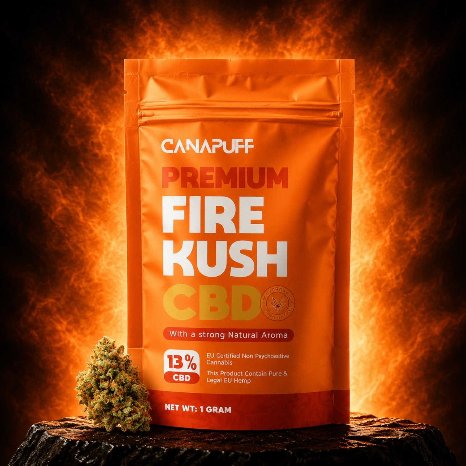 CBD Virágzat Fire Kush 13%