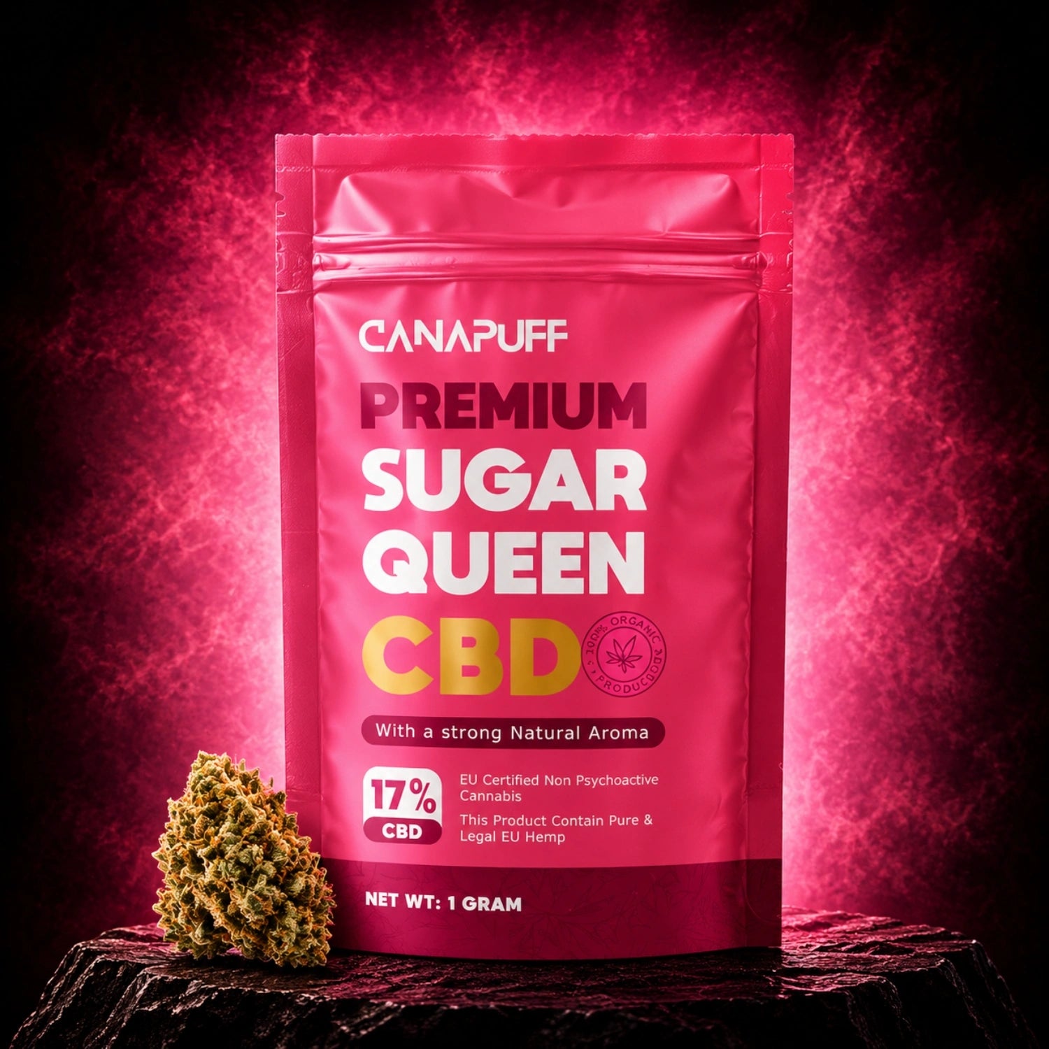 CBD Virágzat Sugar Queen 17%