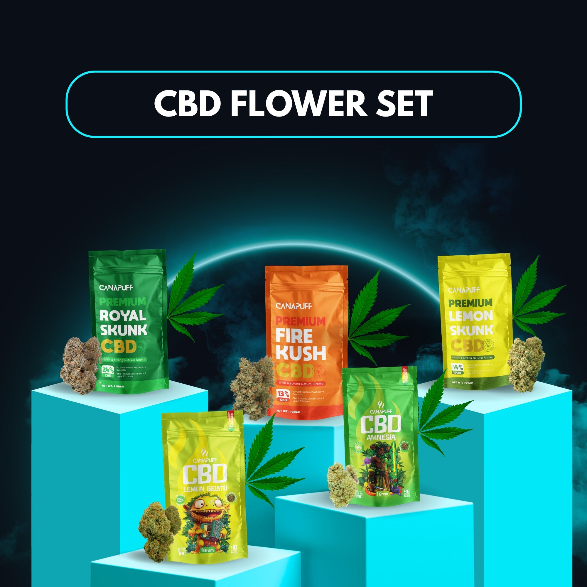 CBD Flower Uppsättning