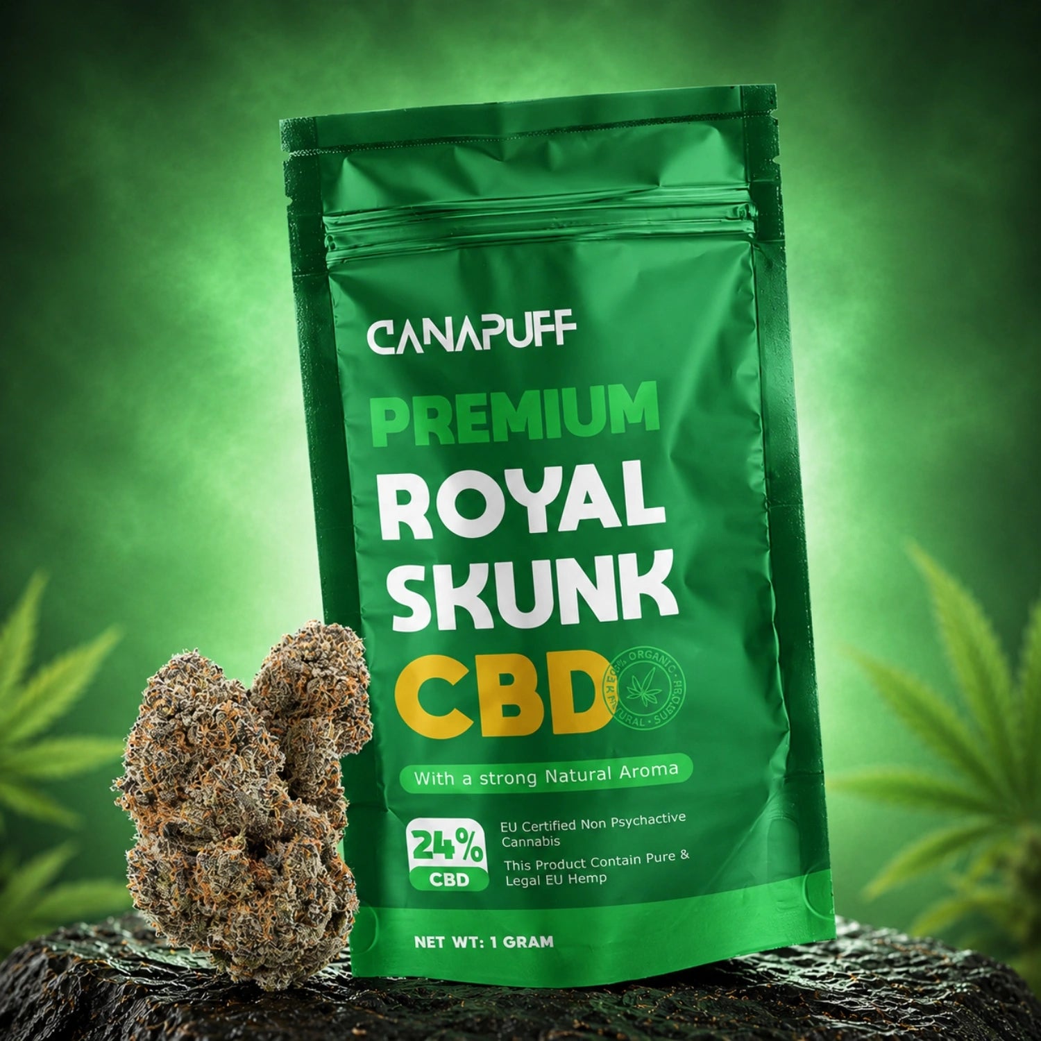 CBD Bloemen Royal Skunk 24%