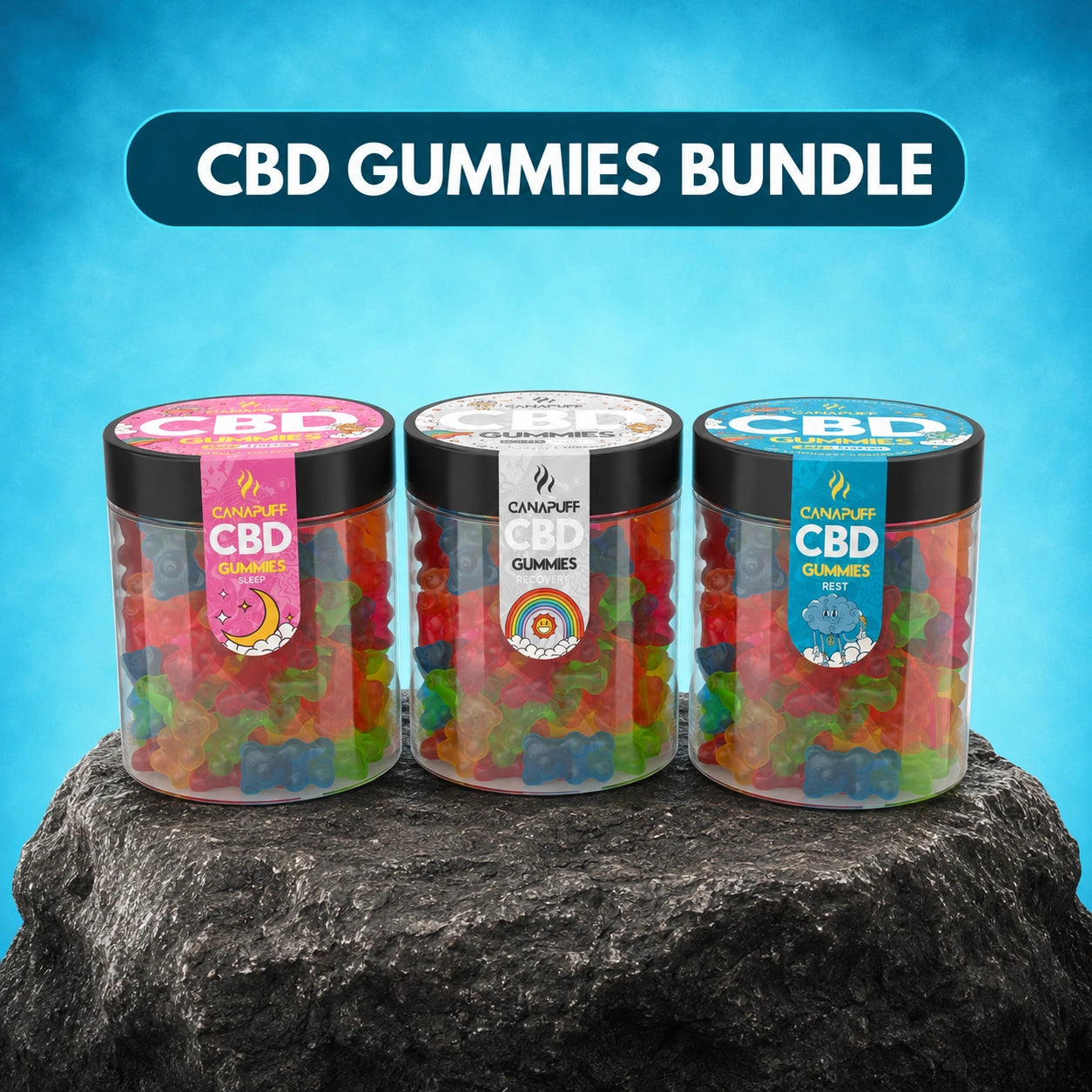 CBD Gummies Bundle (3x10 pezzi)
