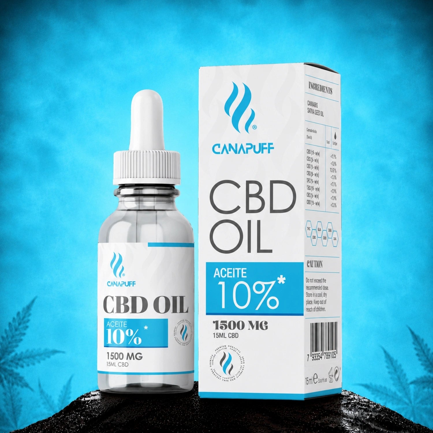 CBD Olej 10 % 15 ml
