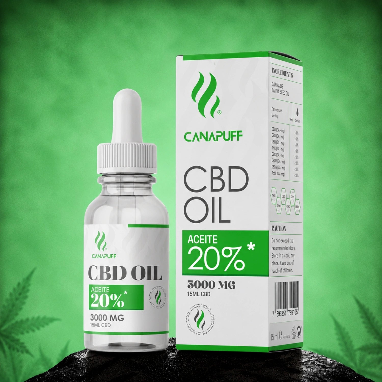 CBD Olej 20 % 15 ml