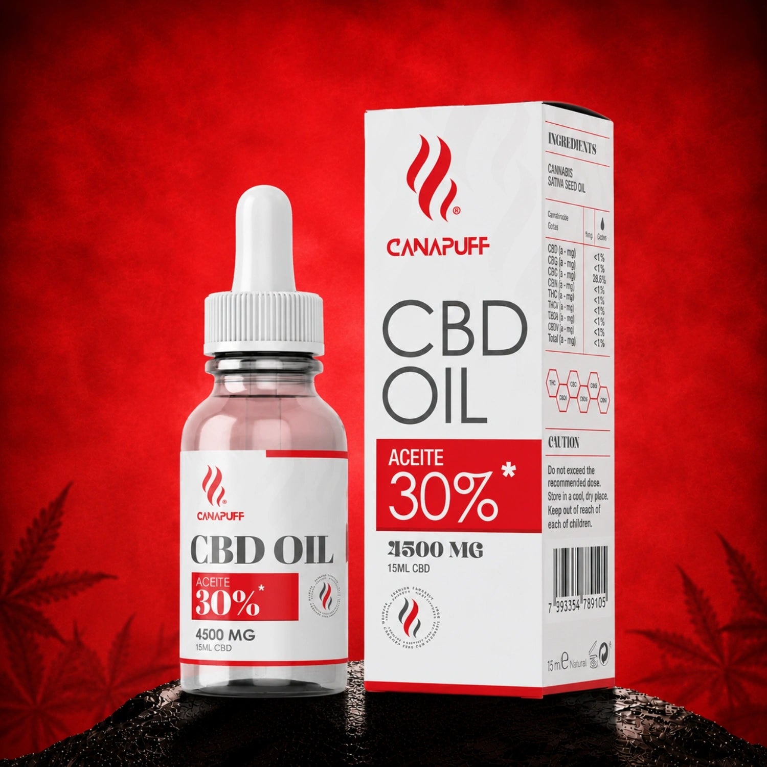 CBD Olej 30 % 15 ml