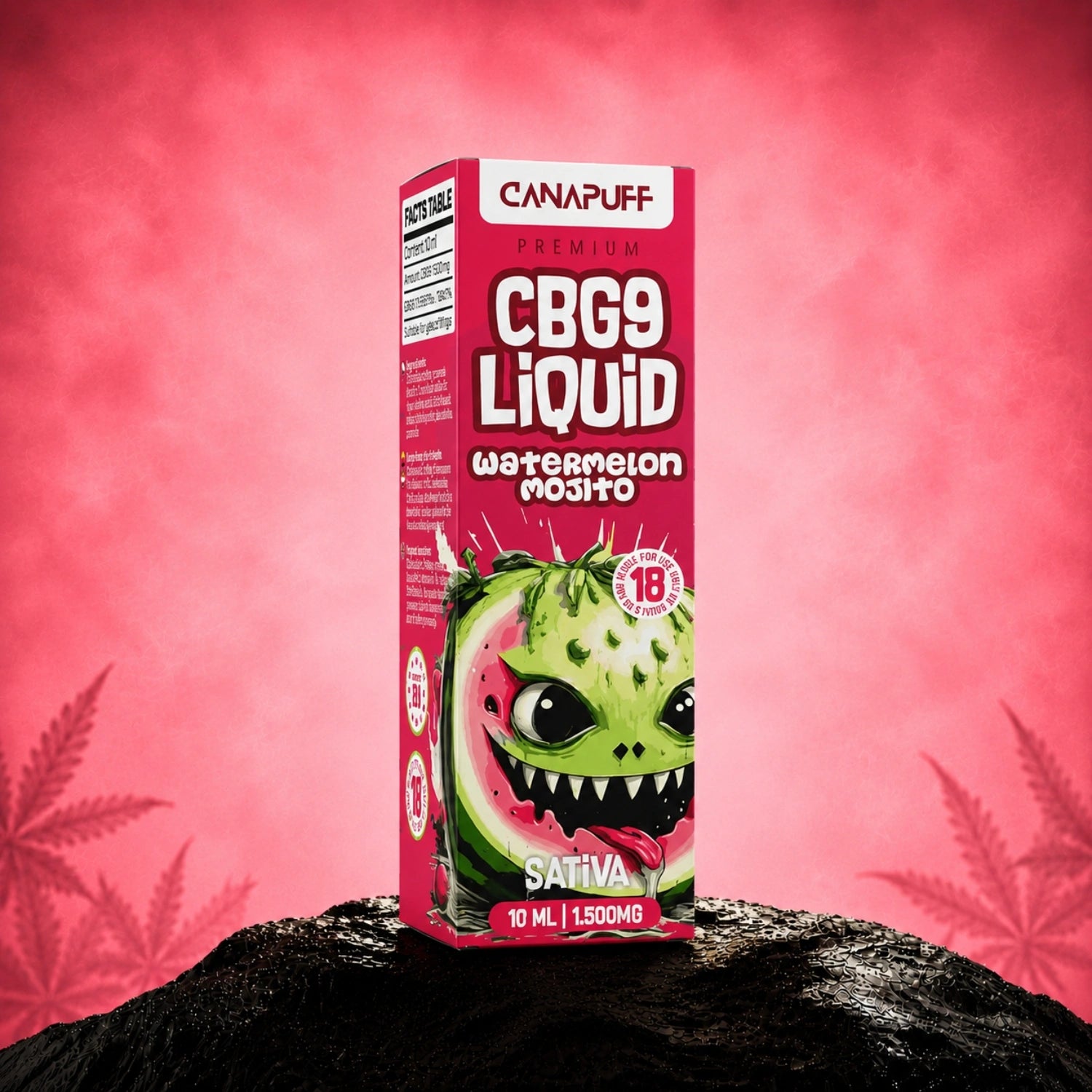 CBG9 Liquid Watermelon Mojito 1.500mg