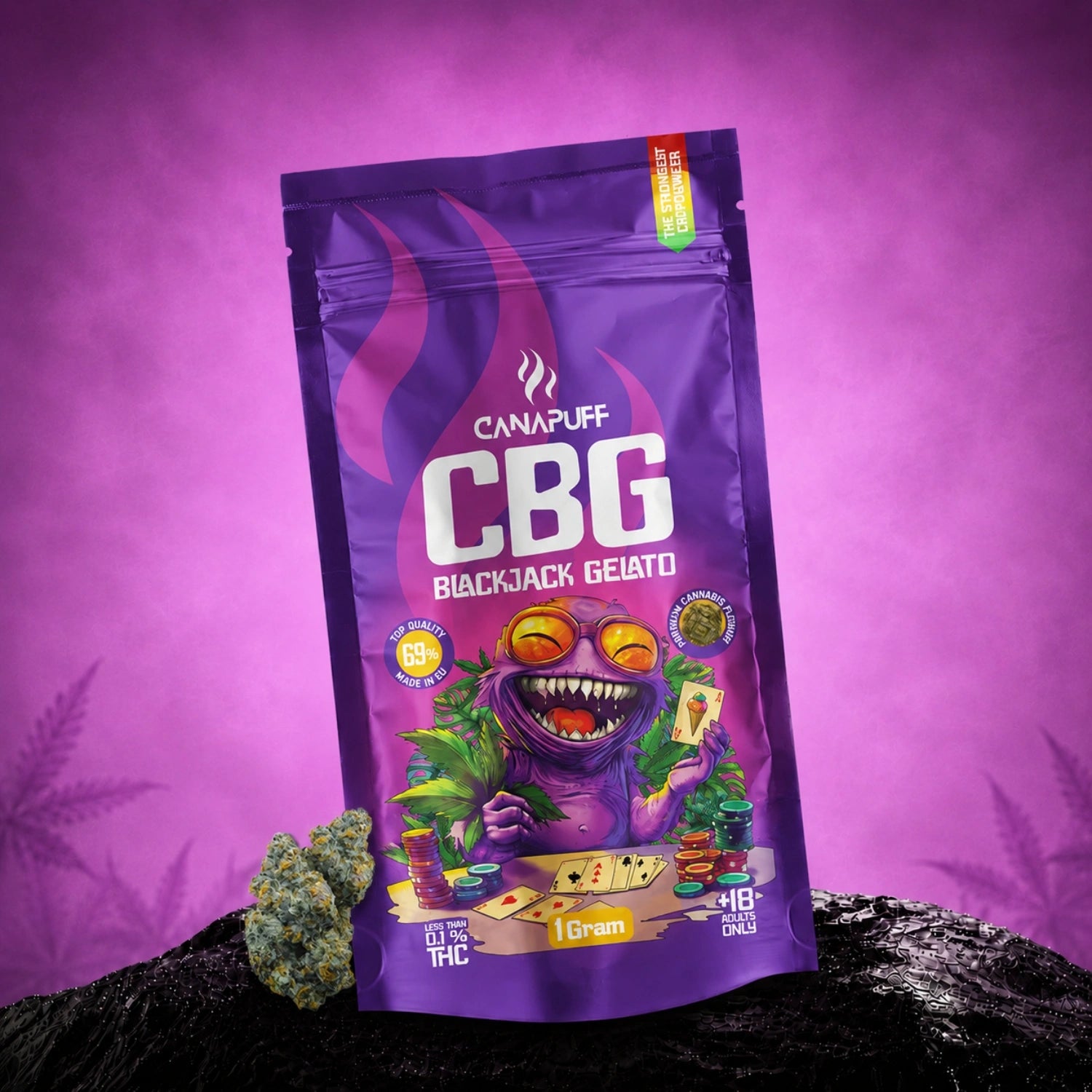 CBG Квіти Blackjack Gelato 69%