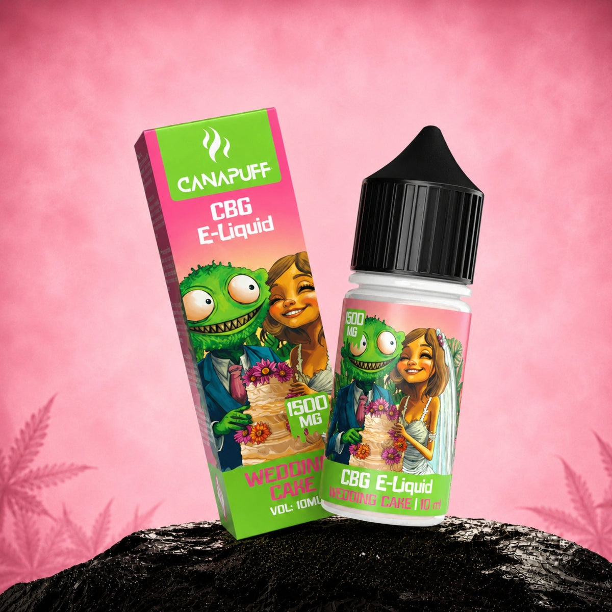 CBG Liquid 1500mg – Wedding Cake | Sweet Calm & Clarity