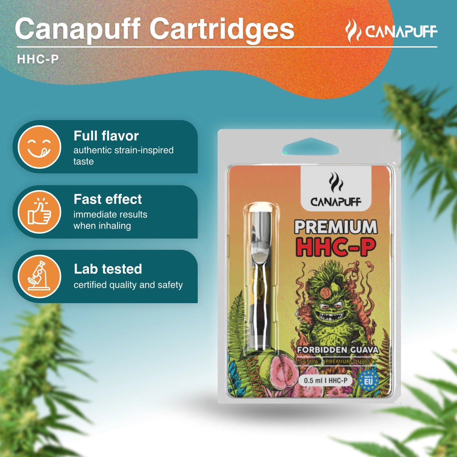FORBIDDEN GUAVA - HHC-P 96% - cartridge - CanaPuff