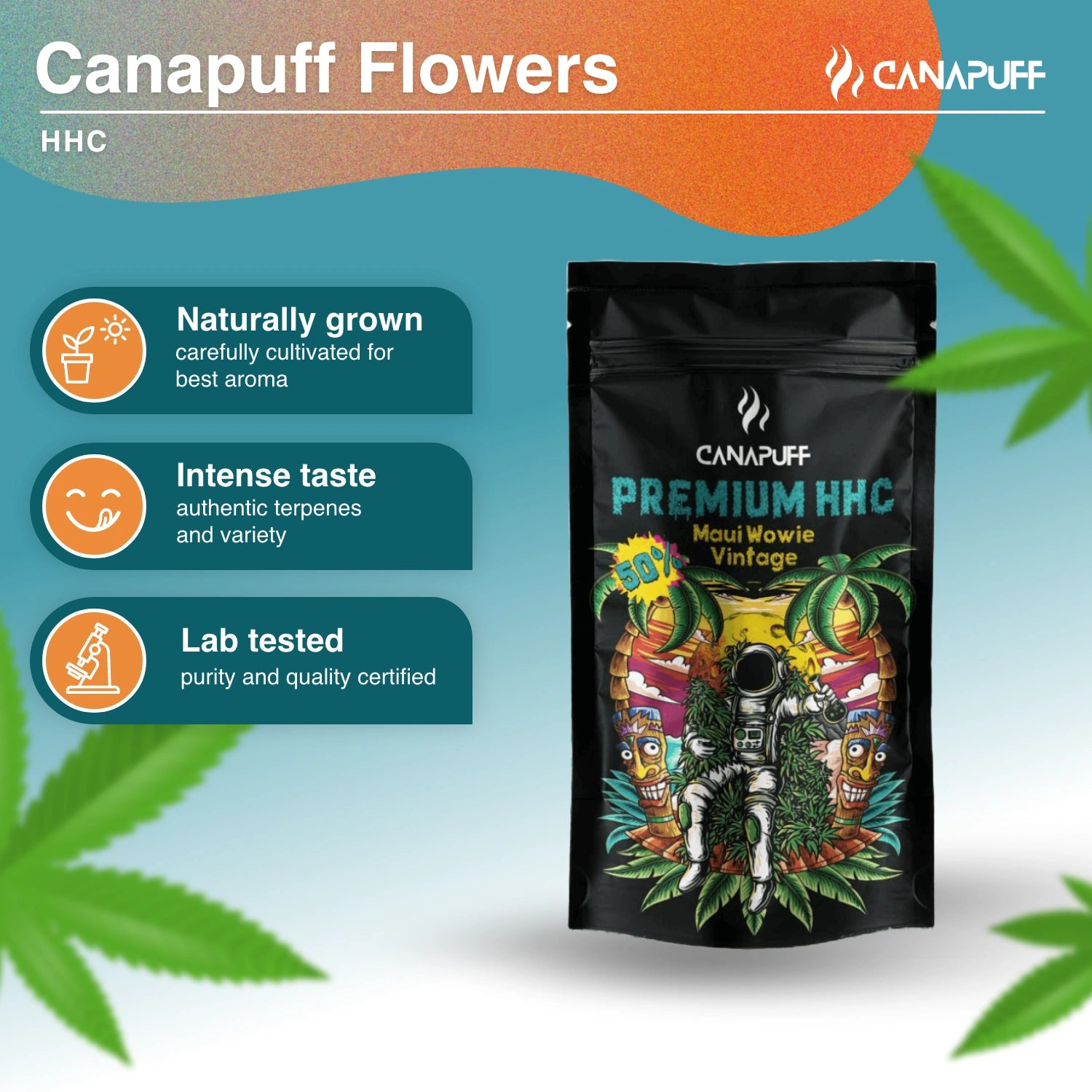 Maui Wowie Vintage 50% - Premium HHC Kwiaty - Canapuff